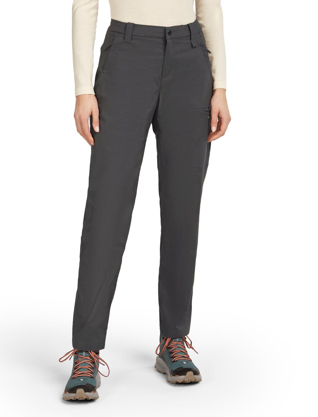 ICEBREAKER Wmns Elevation Stretch Pants, Obsidian velikost: 27