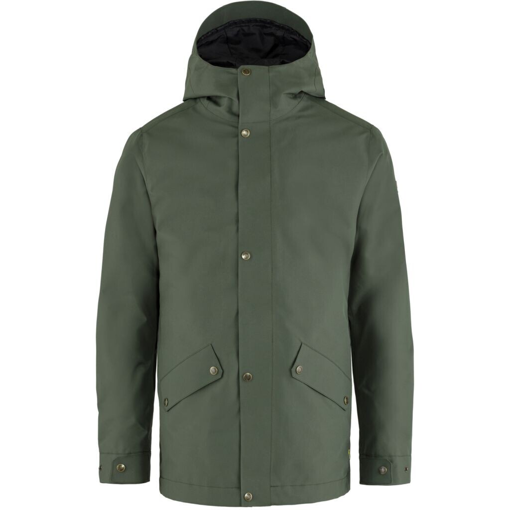 FJÄLLRÄVEN Visby 3 in 1 Jacket M, Deep Forest velikost: L