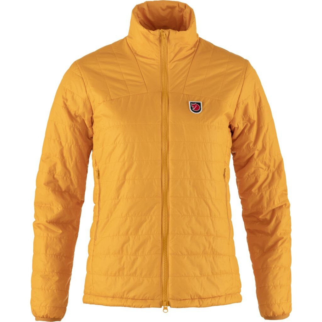 FJÄLLRÄVEN Expedition X-Lätt Jacket W, Mustard Yellow velikost: S