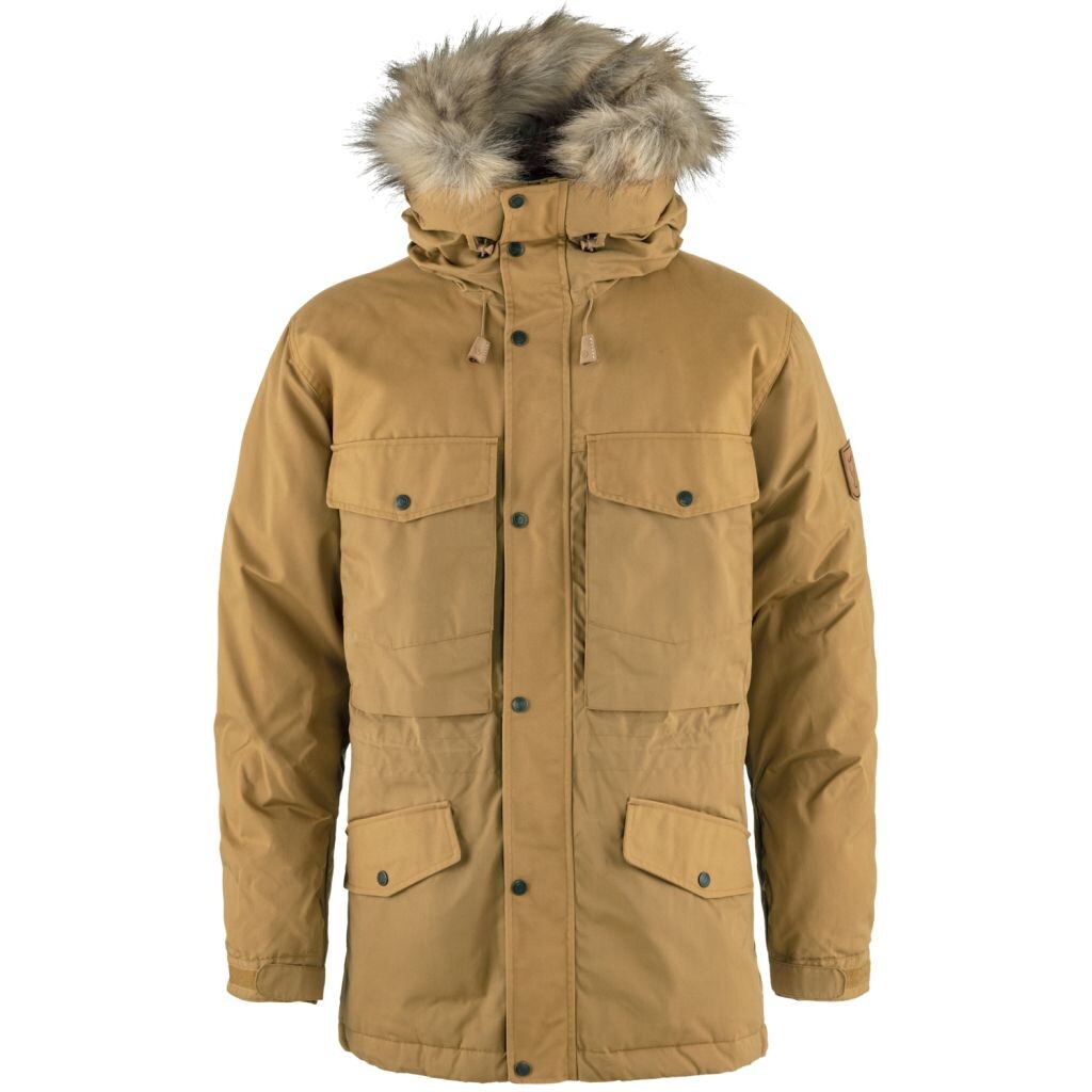 FJÄLLRÄVEN Singi Down Jacket M, Buckwheat Brown velikost: M