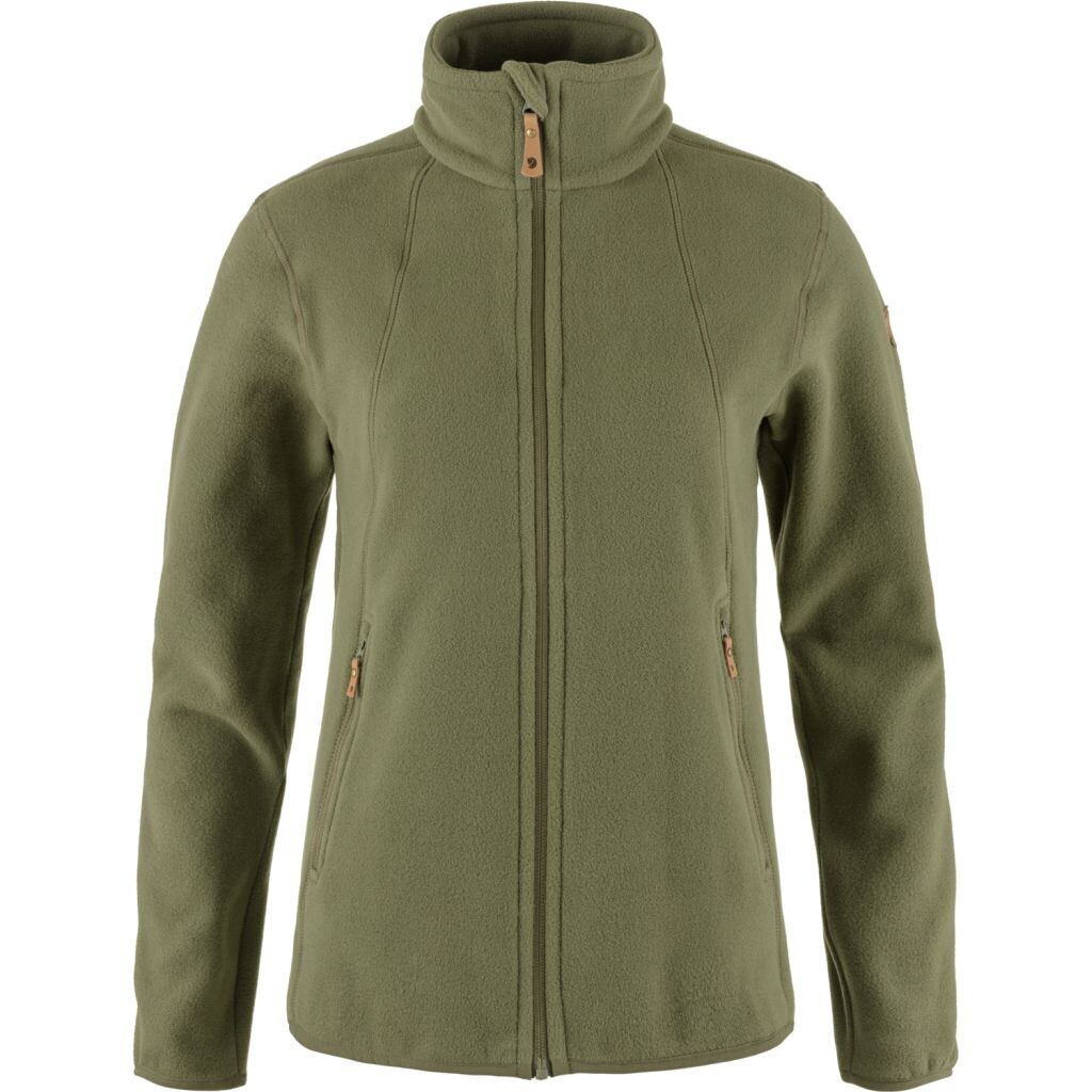 FJÄLLRÄVEN Stina Fleece W, Green velikost: S