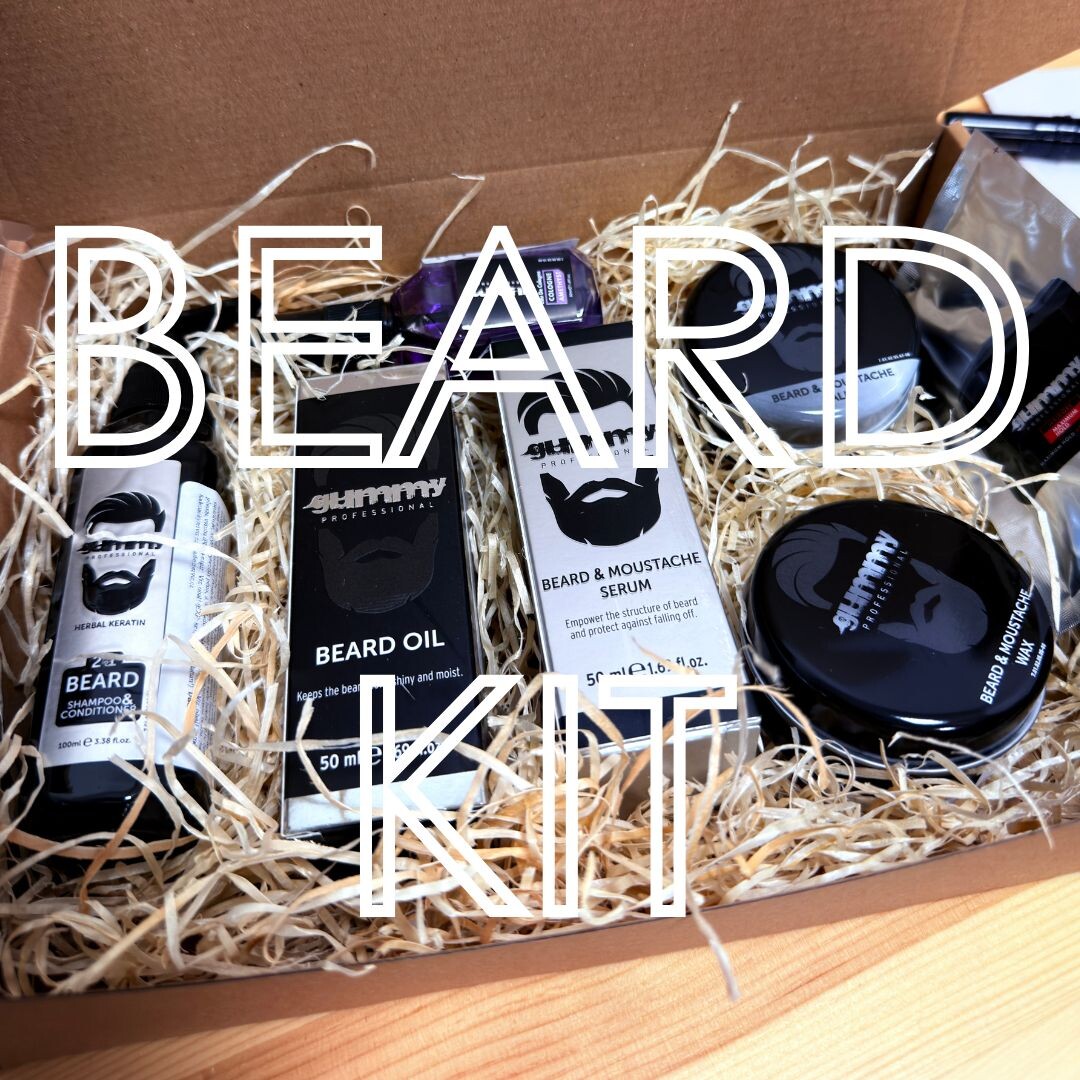 KIT: Gummy Beard KIT - sada péče o bradu