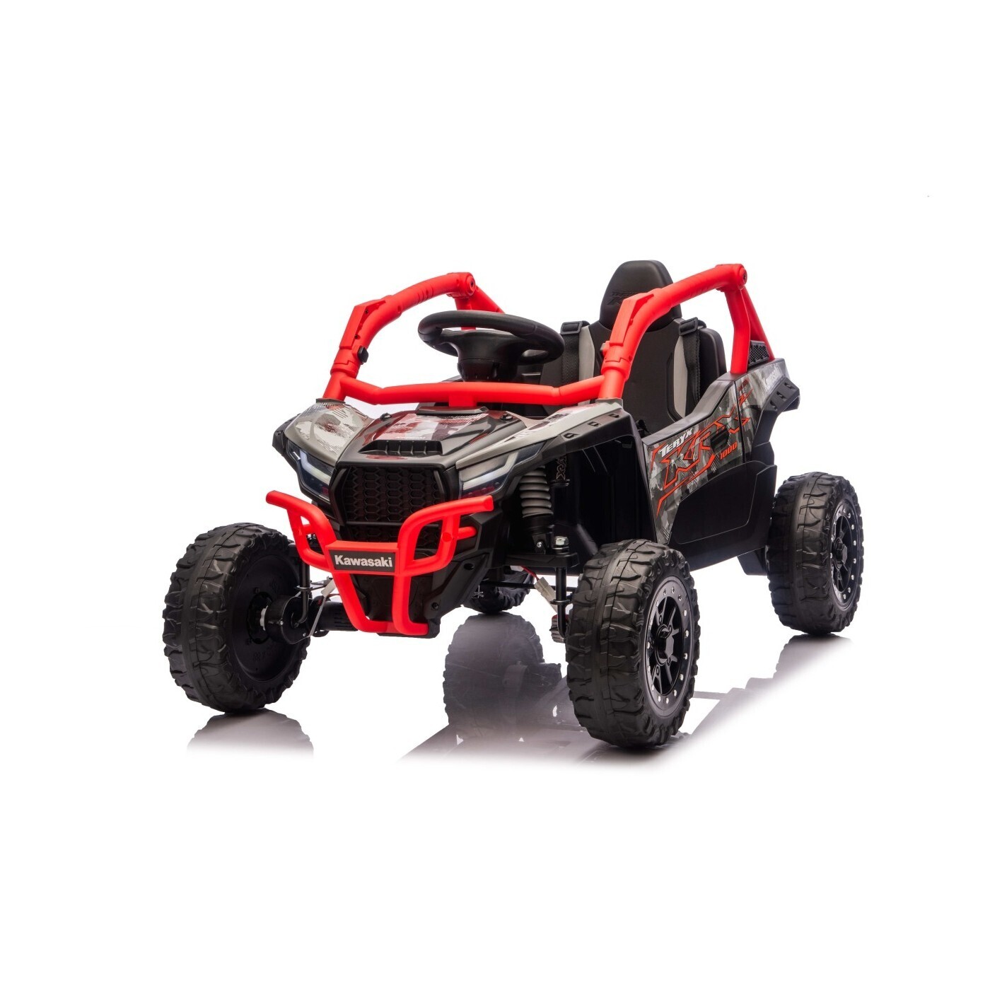 mamido Dětské elektrické autíčko Buggy Kawasaki TERYX KRX1000 24V červené