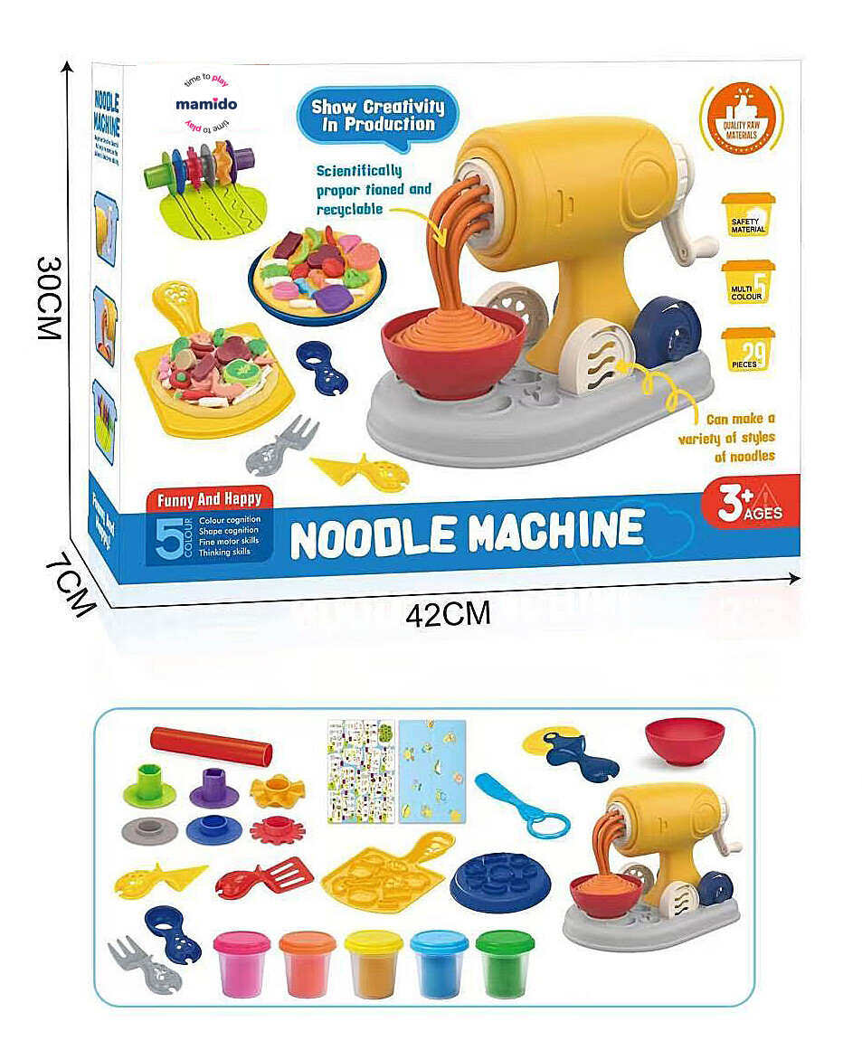 Mamido Mamido Dětský set s výrobníkem těstovin a plastelínou MT1159