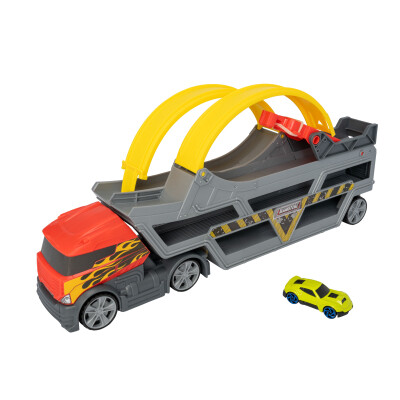 Teamsterz multifunkční transportér s 1 autíčkem a loopingem