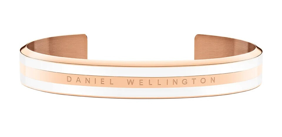 Elegantní pevný bronzový náramek Emalie Elan DW0040000 Daniel Wellington / Rozměr: S: 15,5 cm