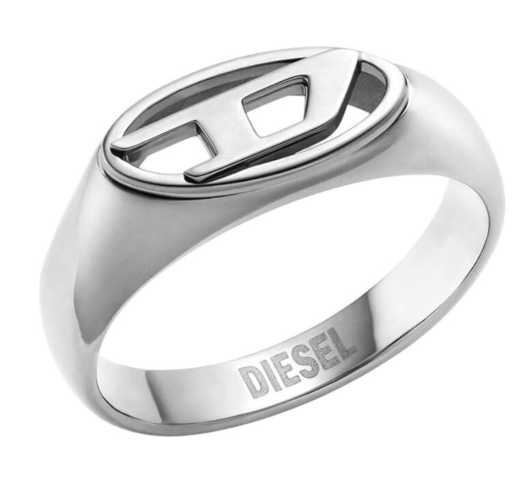Fashion dámský prsten s logem DX1587040 Diesel / Obvod: 53 mm - 53 mm