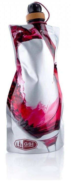 GSI Outdoors Soft Sided Wine Carafe skládací karafa 090497911002