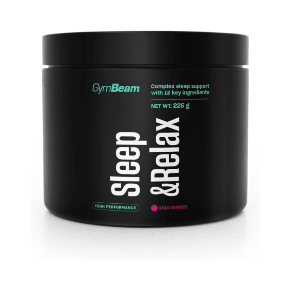 GymBeam SLEEP RELAX - 225 G - LESNÍ OVOCE Doplněk stravy pro lepší spánek, , velikost