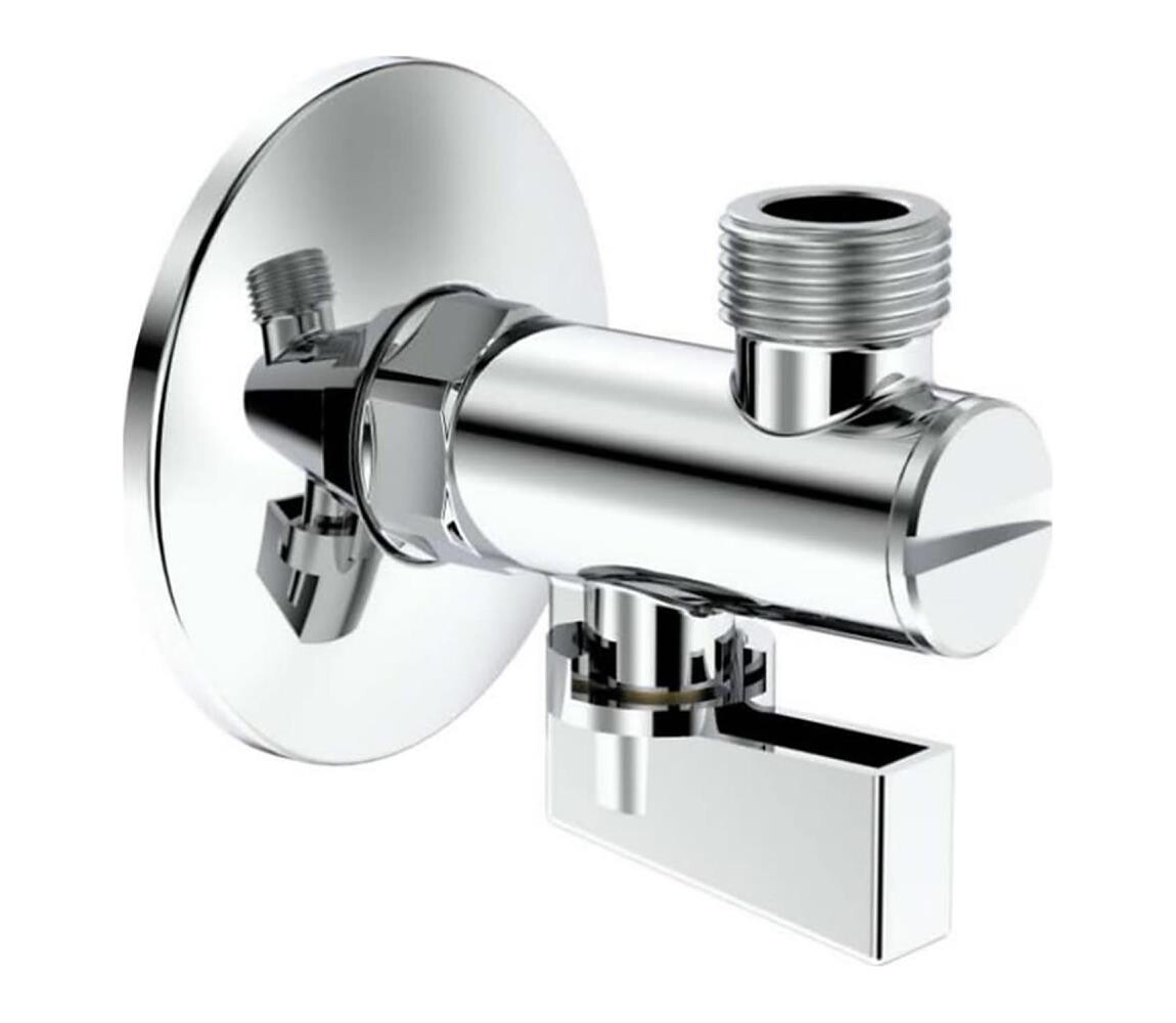 Roca A525168200 - Rohový l AQUA lesklý chrom A525168200