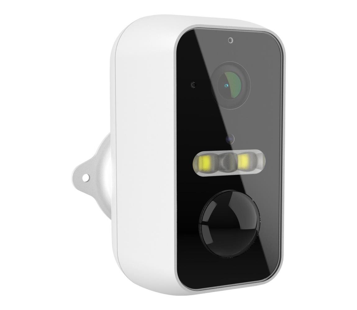 iGET 75020831 - Chytrá  kamera se senzorem 2K 9600 mAh IP65 Wi-Fi Tuya bílá 75020831