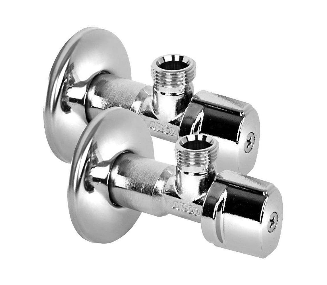 Arco - Rohový l ARCO A-80 2 ks lesklý chrom NOV76MAC