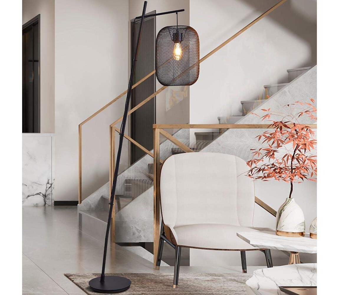 Eglo 32468 - Stojací lampa WRINGTON 1xE27/60W/230V 32468