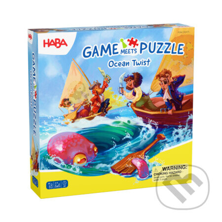 Hra a Puzzle 2v1 Morský vír - Haba
