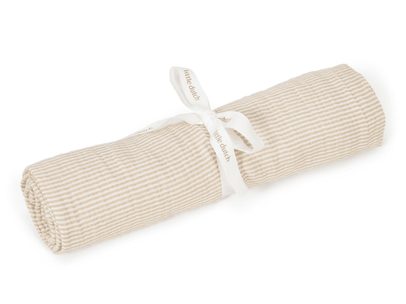 Little Dutch Plena zavinovací 120x120 cm Pure Soft Beige