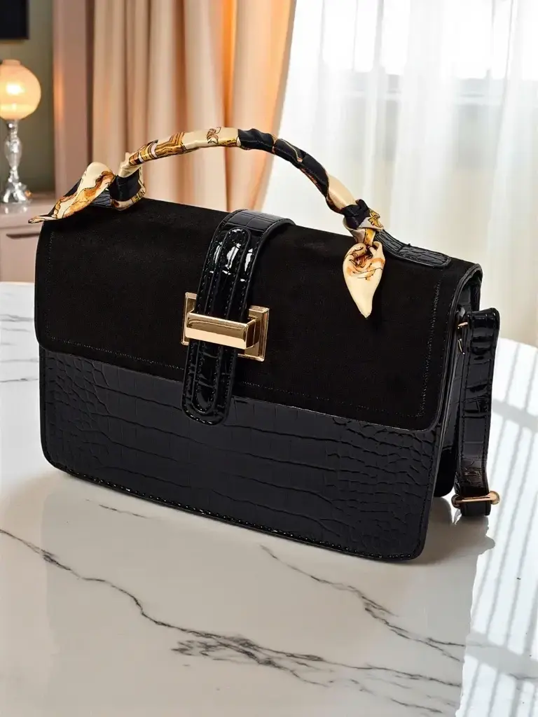 Resti Patent Faux Leather Small Women's Handbag Velar Nook