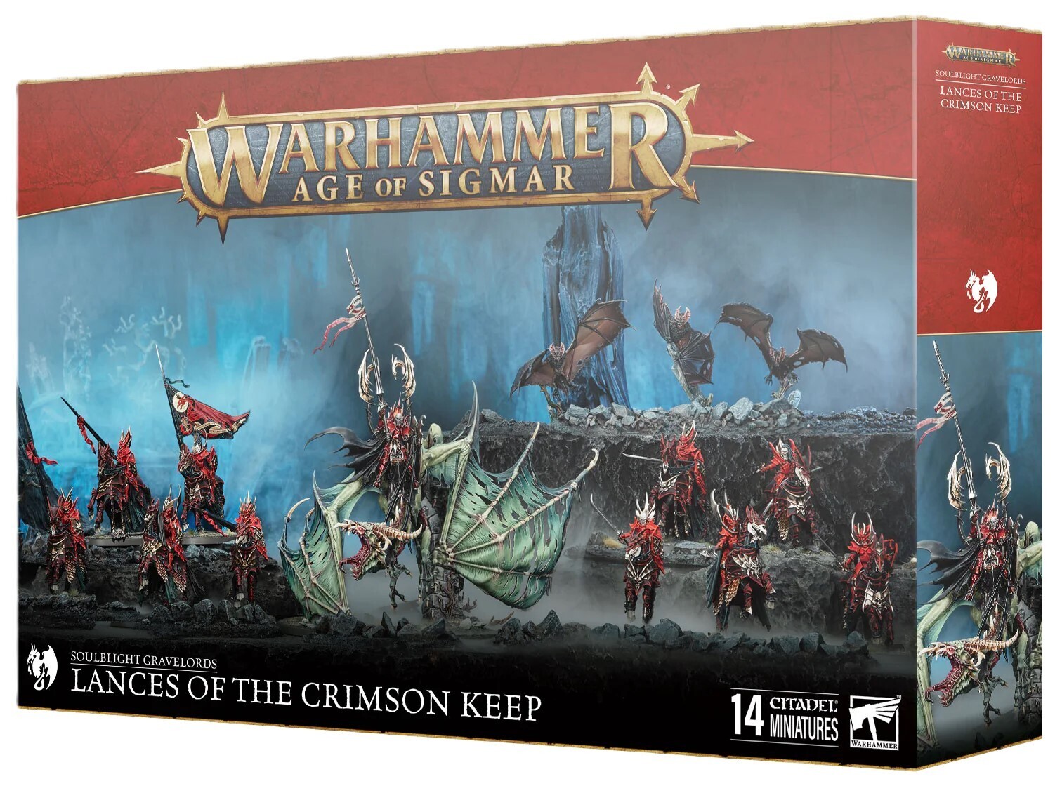 Games Workshop Warhammer Age of Sigmar: Soulblight Gravelords Battleforce: Lances of the Crimson Keep