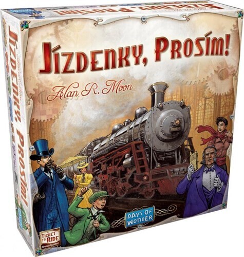 Asmodee Czech Republic Poškozené - Jízdenky, prosím! USA
