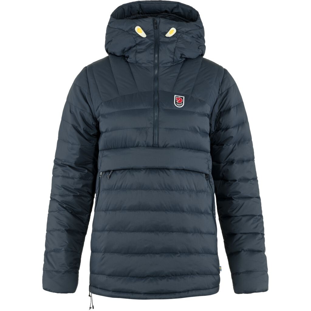 FJÄLLRÄVEN Expedition Pack Down Anorak W, Navy velikost: S