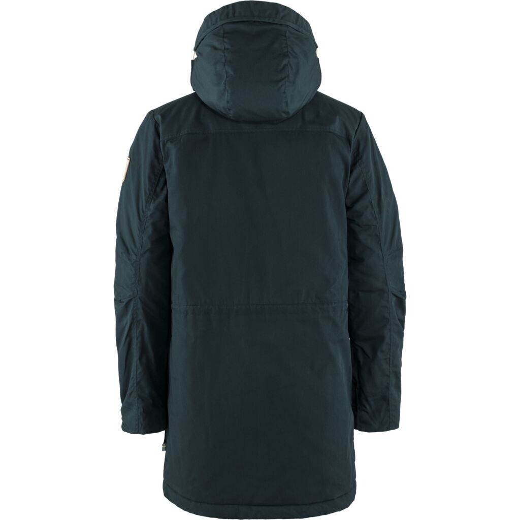 FJÄLLRÄVEN Singi Wool Padded Parka M, Dark Navy velikost: L