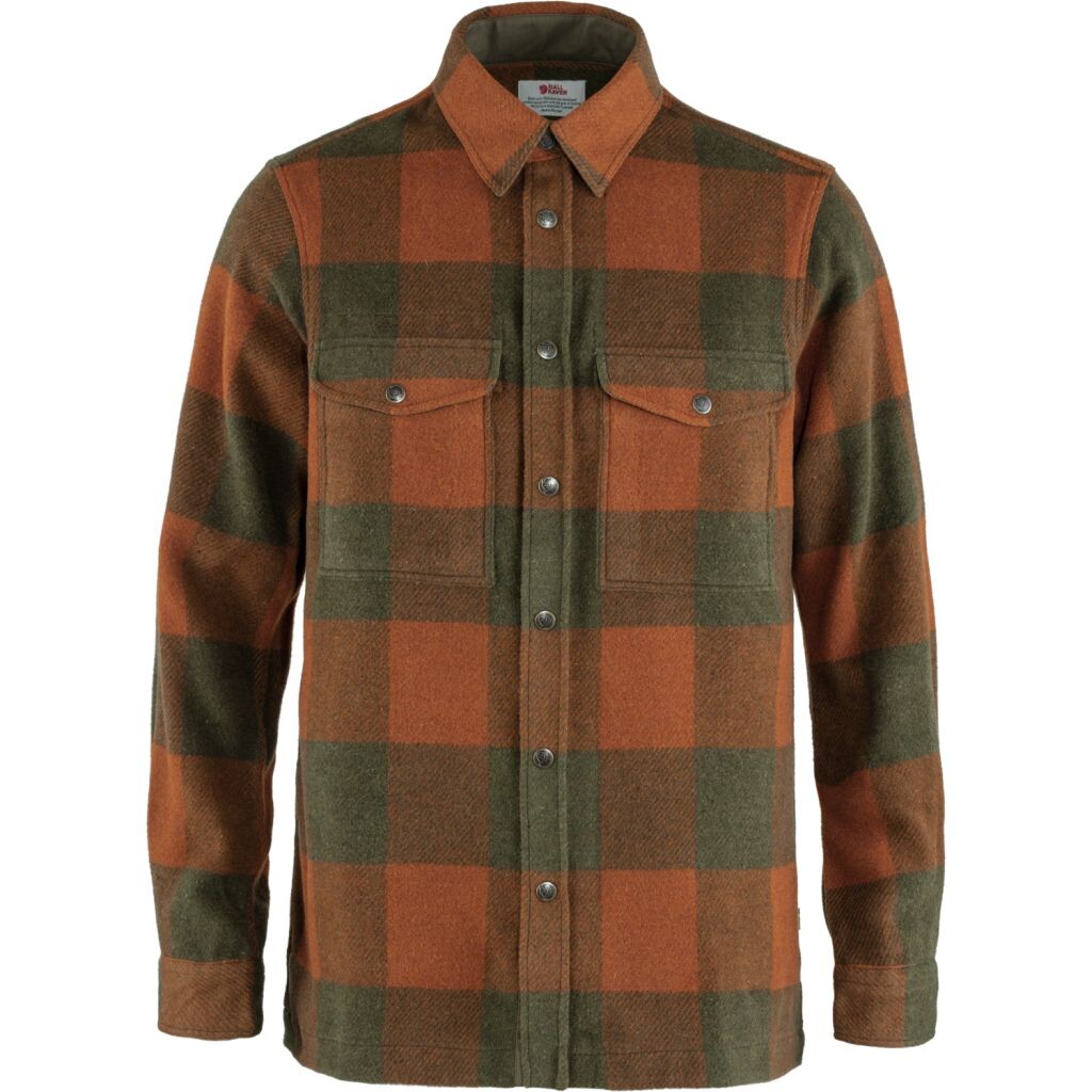 FJÄLLRÄVEN Canada Shirt M, Autumn Leaf-Laurel Green velikost: L