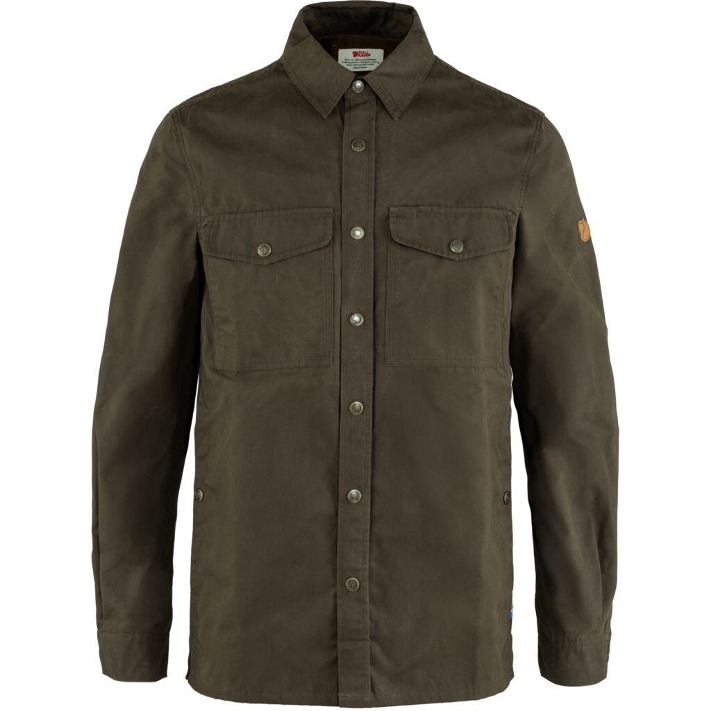 FJÄLLRÄVEN Singi Overshirt M, Dark Olive velikost: L