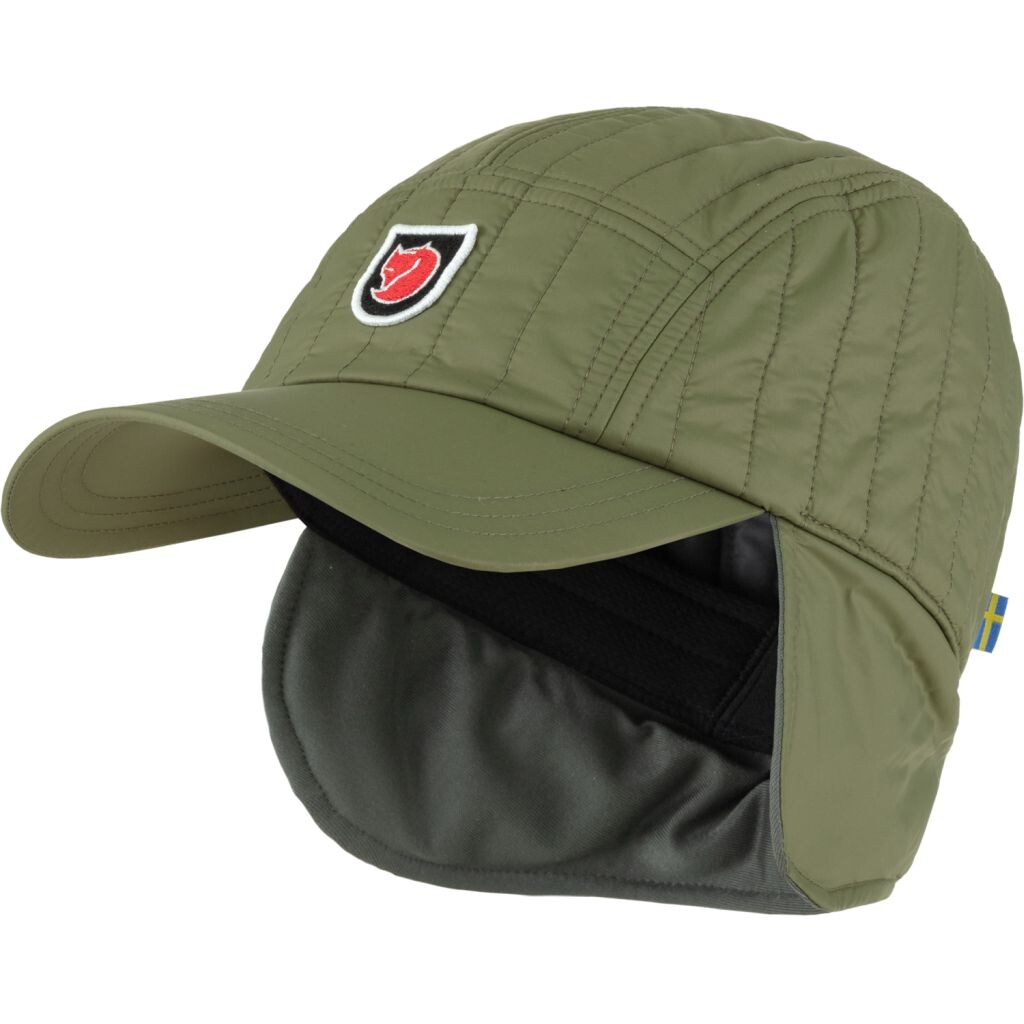 FJÄLLRÄVEN Expedition X-LättPadded Cap, Green velikost: L/XL