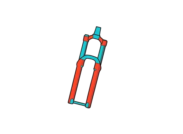 RideWrap set ochranných fólií na Vidlici 95 % pokrytí pro Fox Float 36E 2025 29