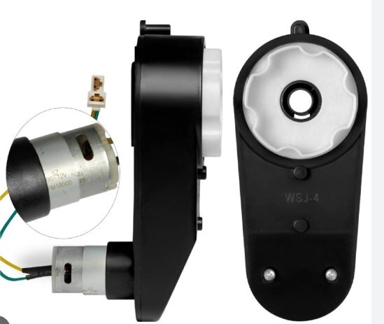 mamido Motor s převodovkou RS390 12V 18000 RPM