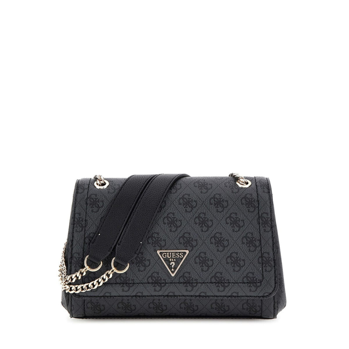 Guess dámská elegantní kabelka přes rameno - tmavě šedá - One size