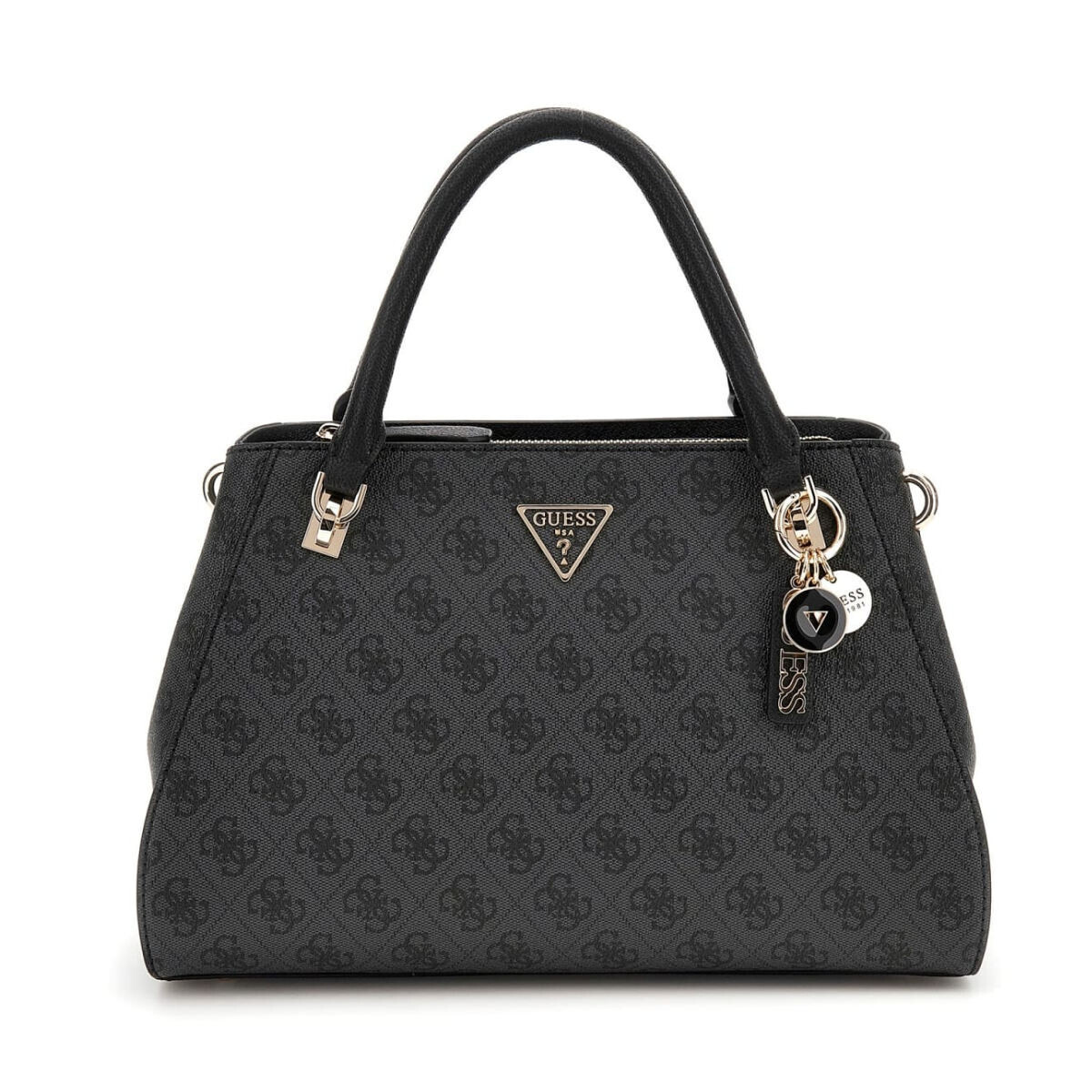 Guess dámská elegantní kabelka do ruky - tmavě šedá - One size