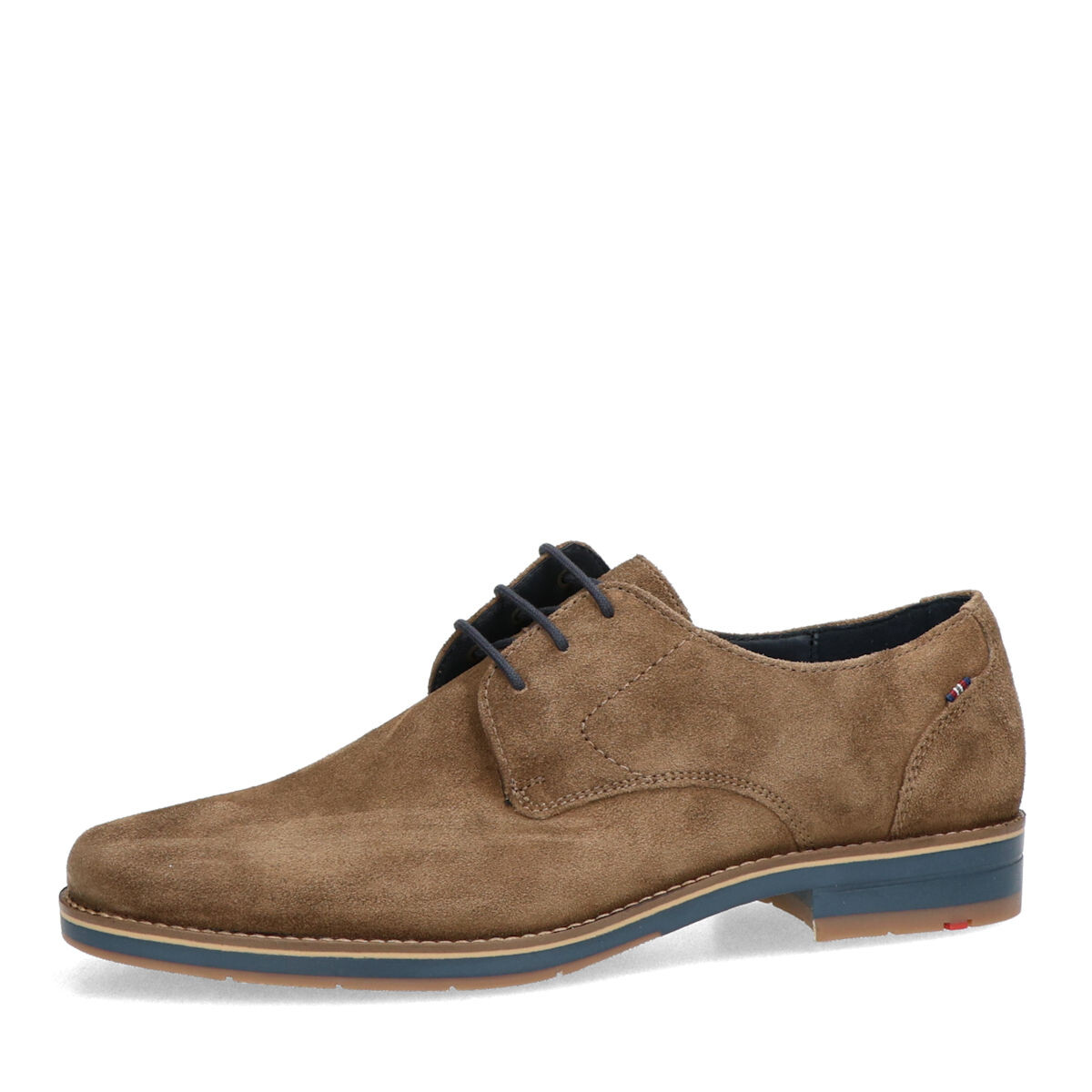 Lloyd pánské semišové společenské boty - hnědé - 40.5