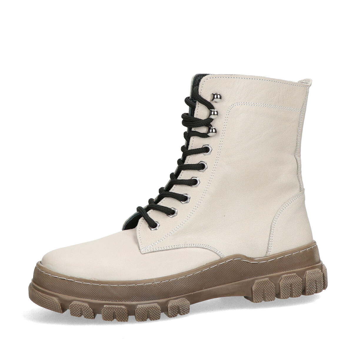 Robel dámské kožené kotníkové kozačky - šedé - 36