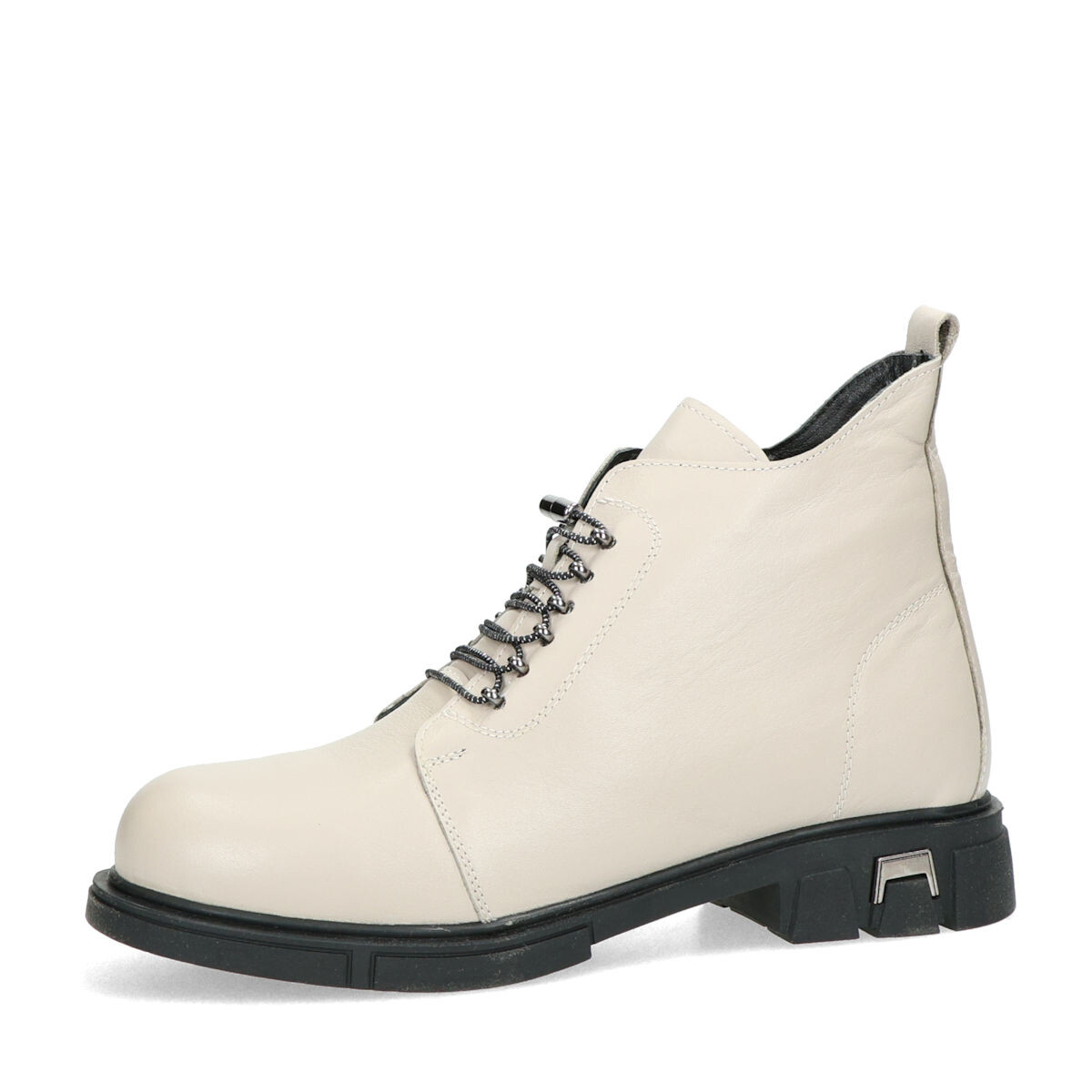 Robel dámské kožené kotníkové boty - béžové - 37