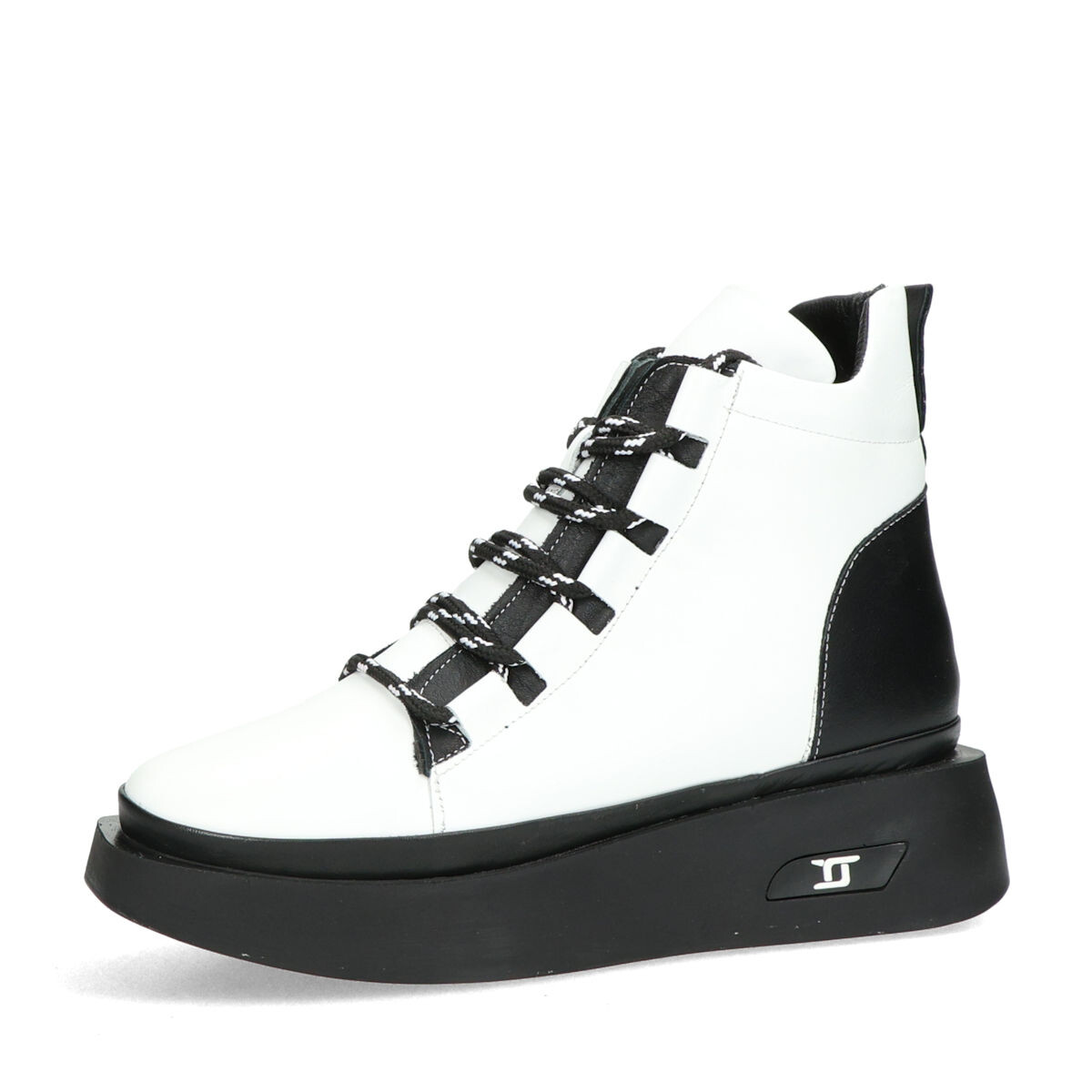 Robel dámské kožené kotníkové boty - bílé - 37