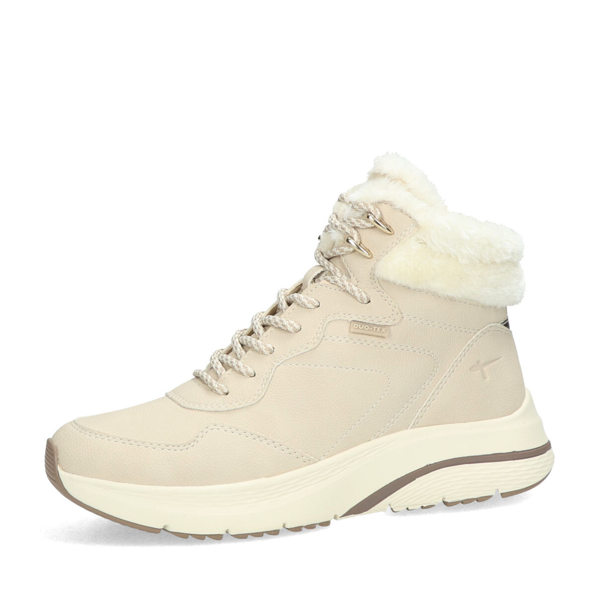 Tamaris dámské zimní kotníkové boty - béžové - 36