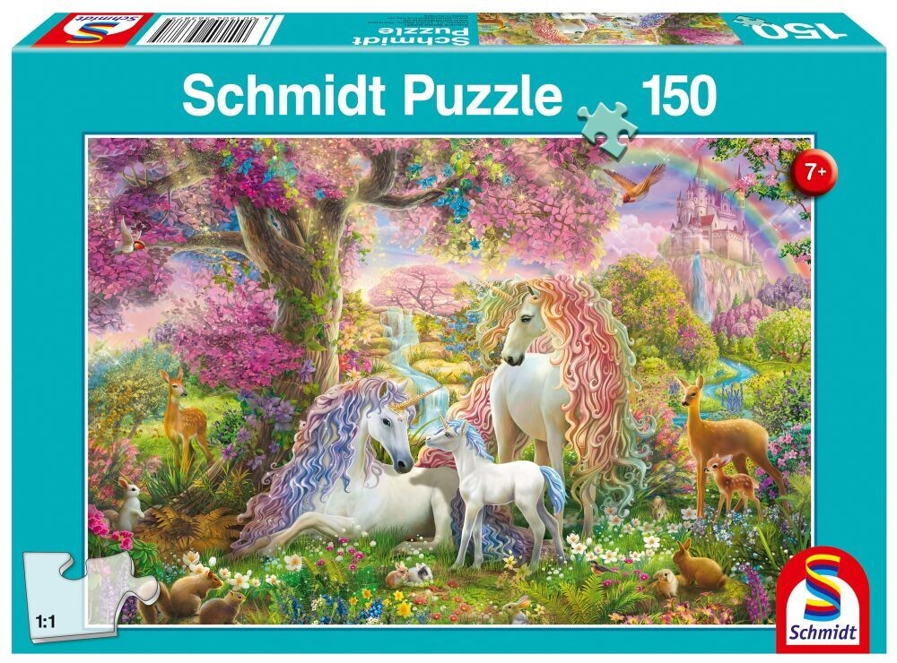 Schmidt puzzle Jednorožčí rodina  150 dílků