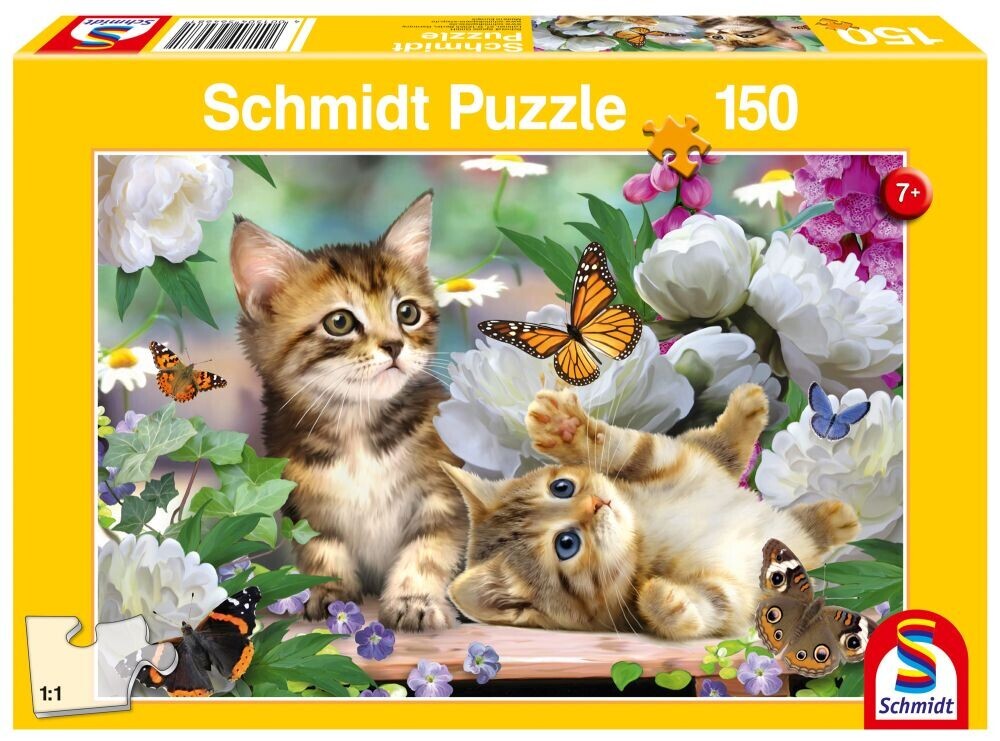Schmidt puzzle Hravá koťátka 150 dílků