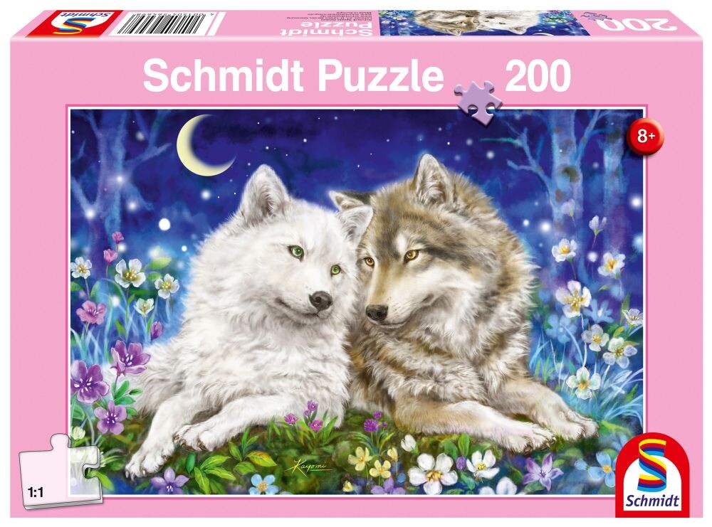 Schmidt puzzle Roztomilí vlci 200 dílků