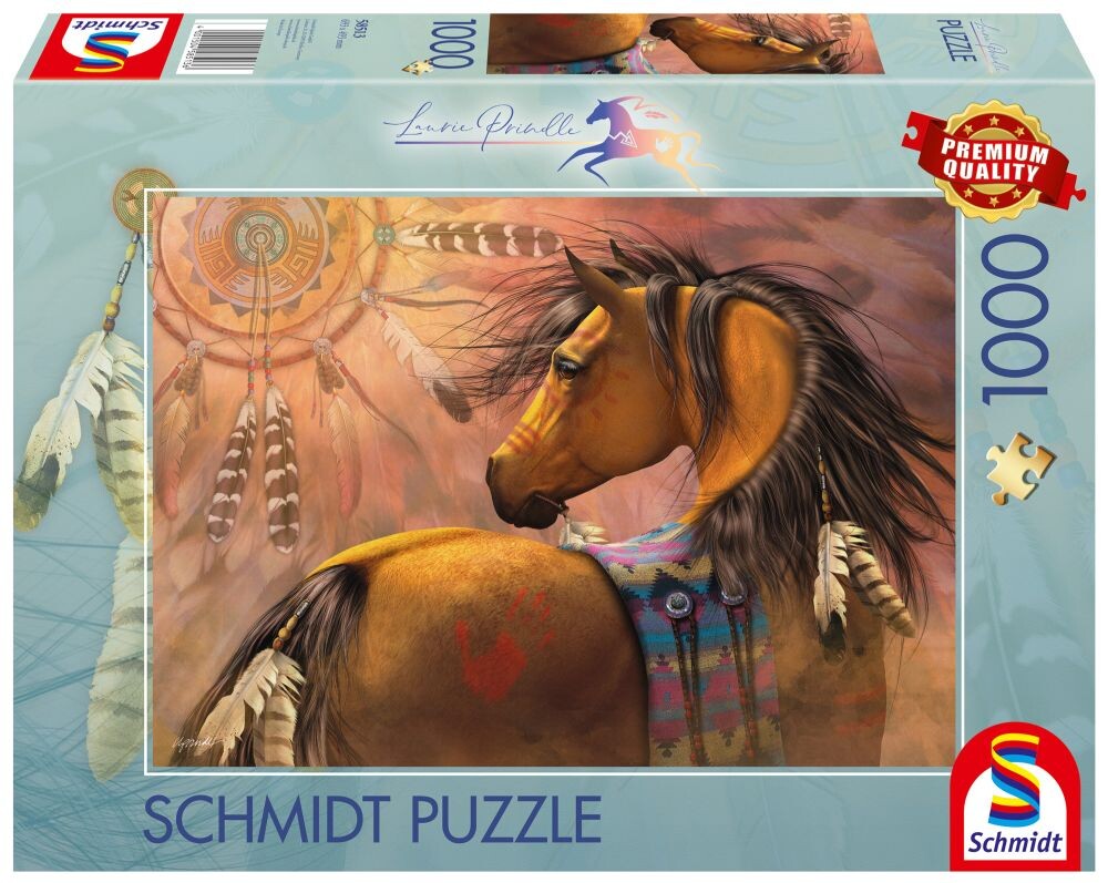 Schmidt puzzle LAURIE PRINDLE Zlatá Kiona 1000 dílků