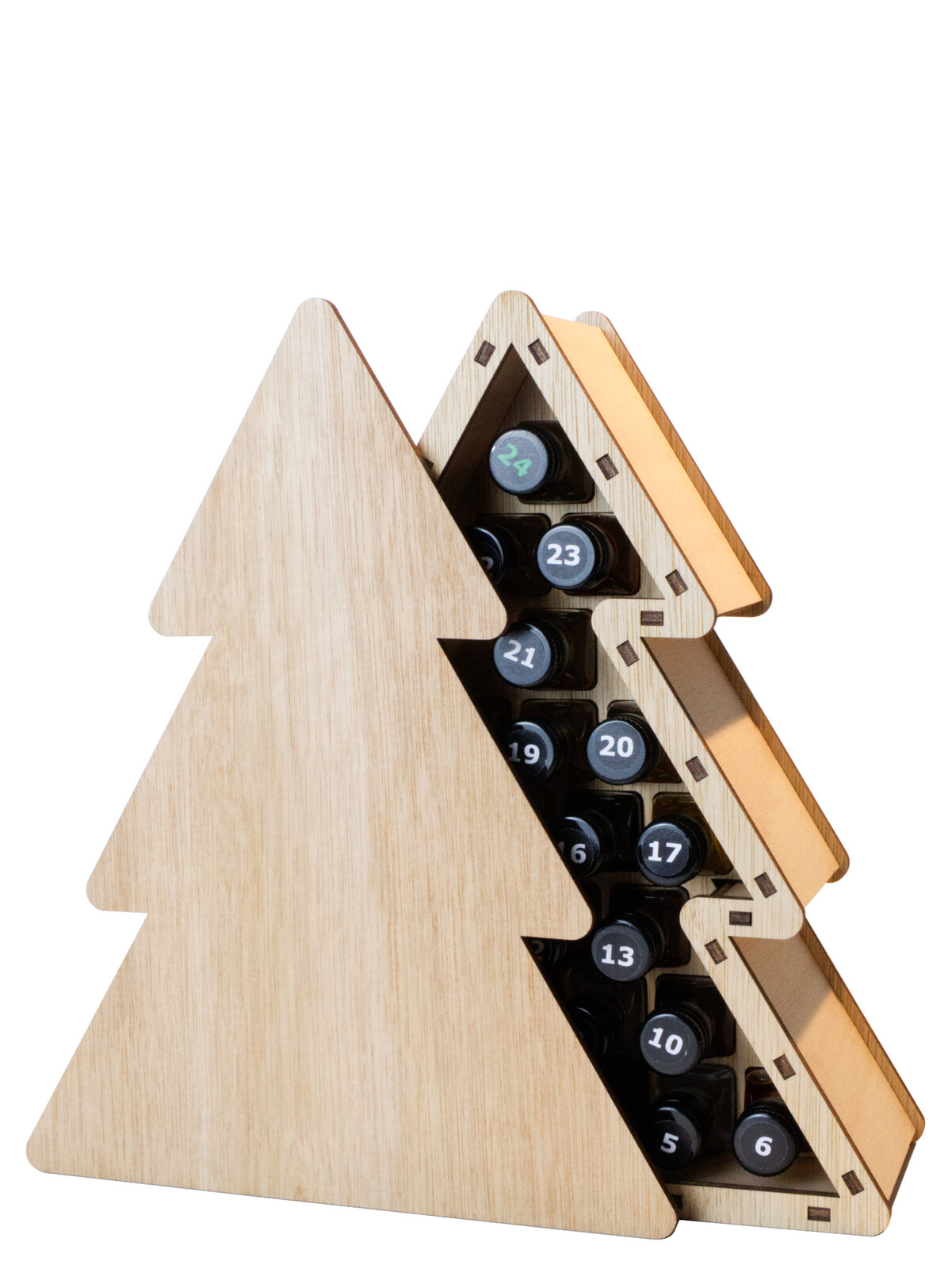 Lihovarek.cz  Tekutý adventní kalendář (Stromeček) 24 x 20ml