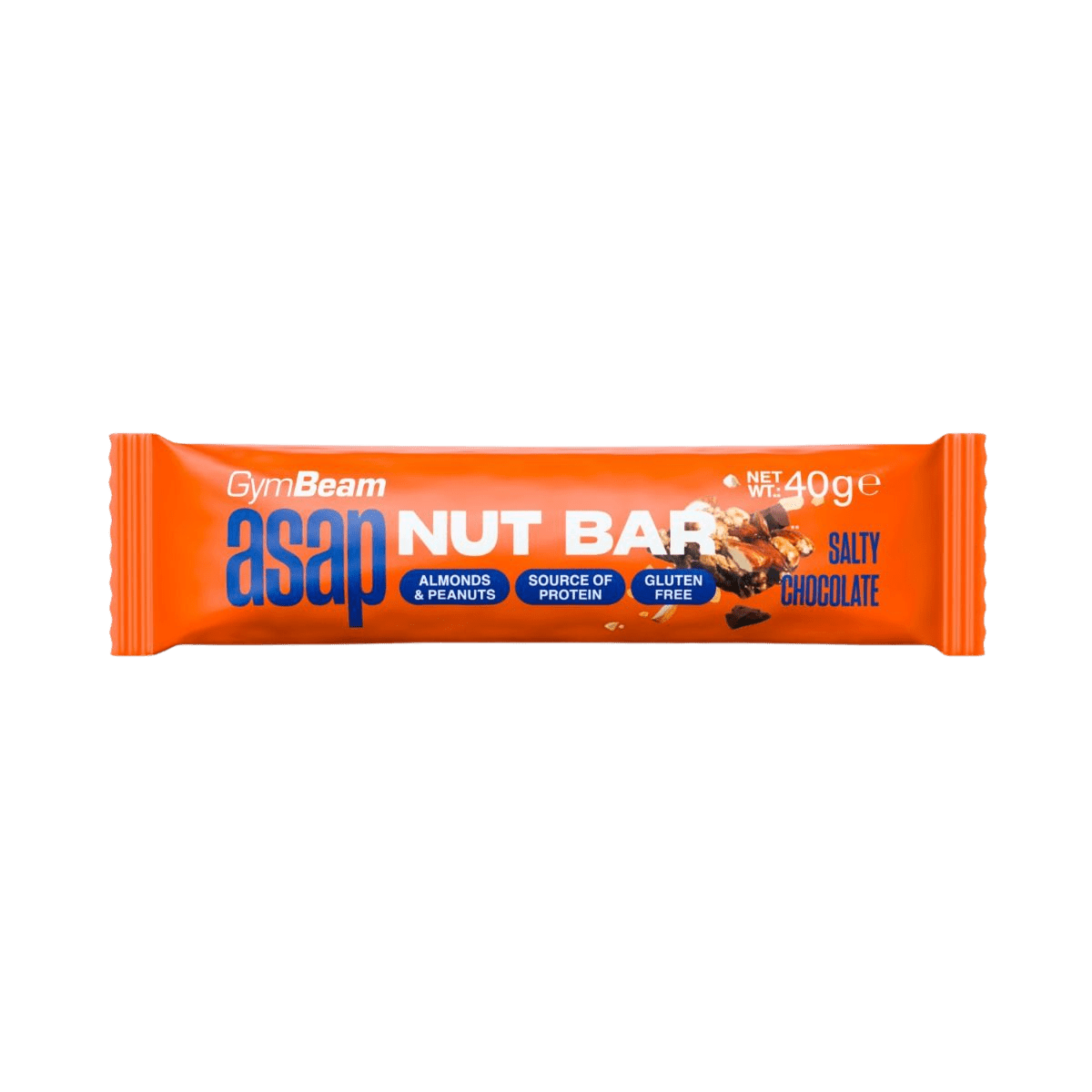 GYMBEAM ASAP Nut Bar - slaná čokoláda 40 g