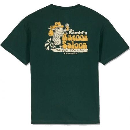 Triko Volcom Racoon Lse S/S - Zelená - L