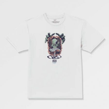 Triko Volcom Stone Matter S/S - Bílá - L