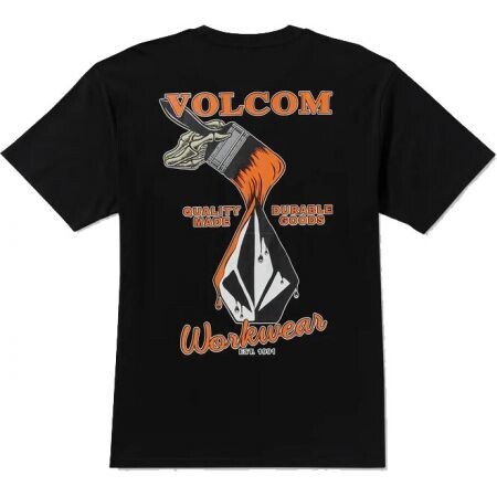Triko Volcom Enamel S/S - Černá - L