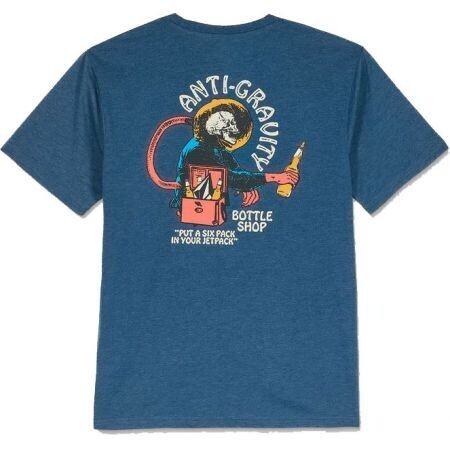 Triko Volcom Anti Gravity Hth S/S - Modrá - L