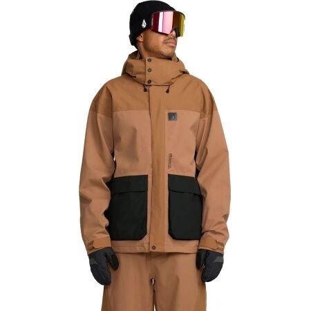 Bunda Volcom Kleveland - Hnědá - L