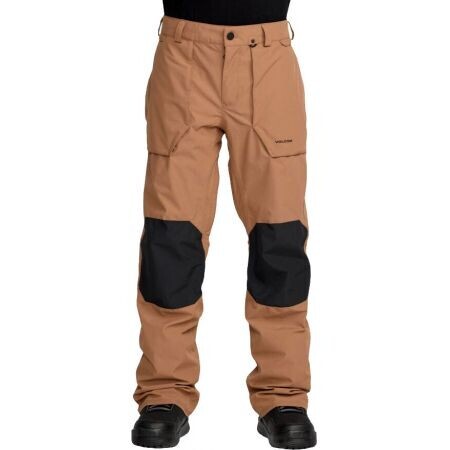 Kalhoty Snb Volcom Roan - Hnědá - L