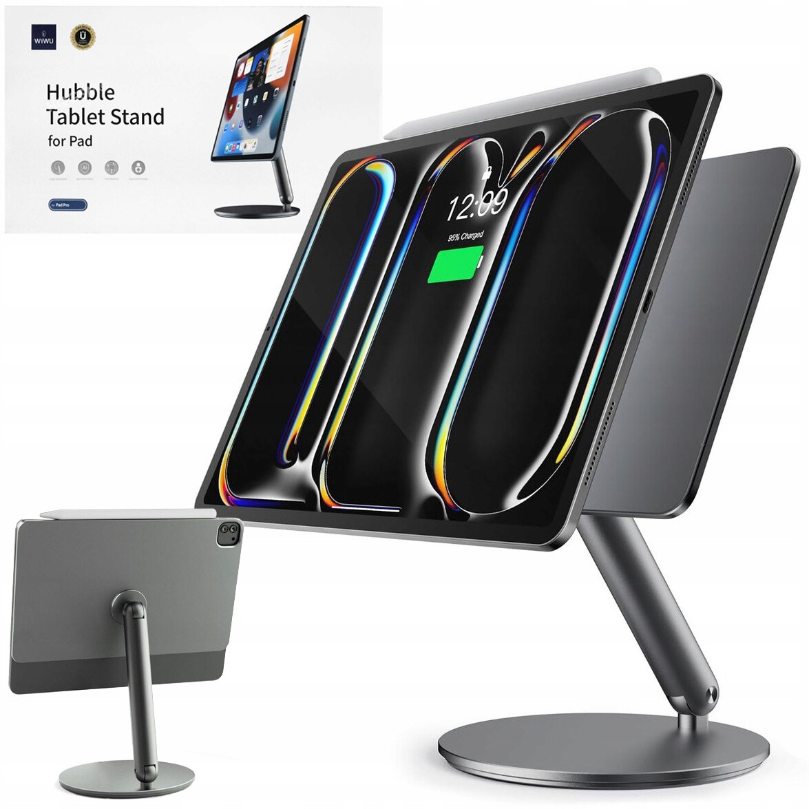 Nastavitelný stolní stojan s držákem pro Apple iPad Pro 11 M5 2025 6 gen.