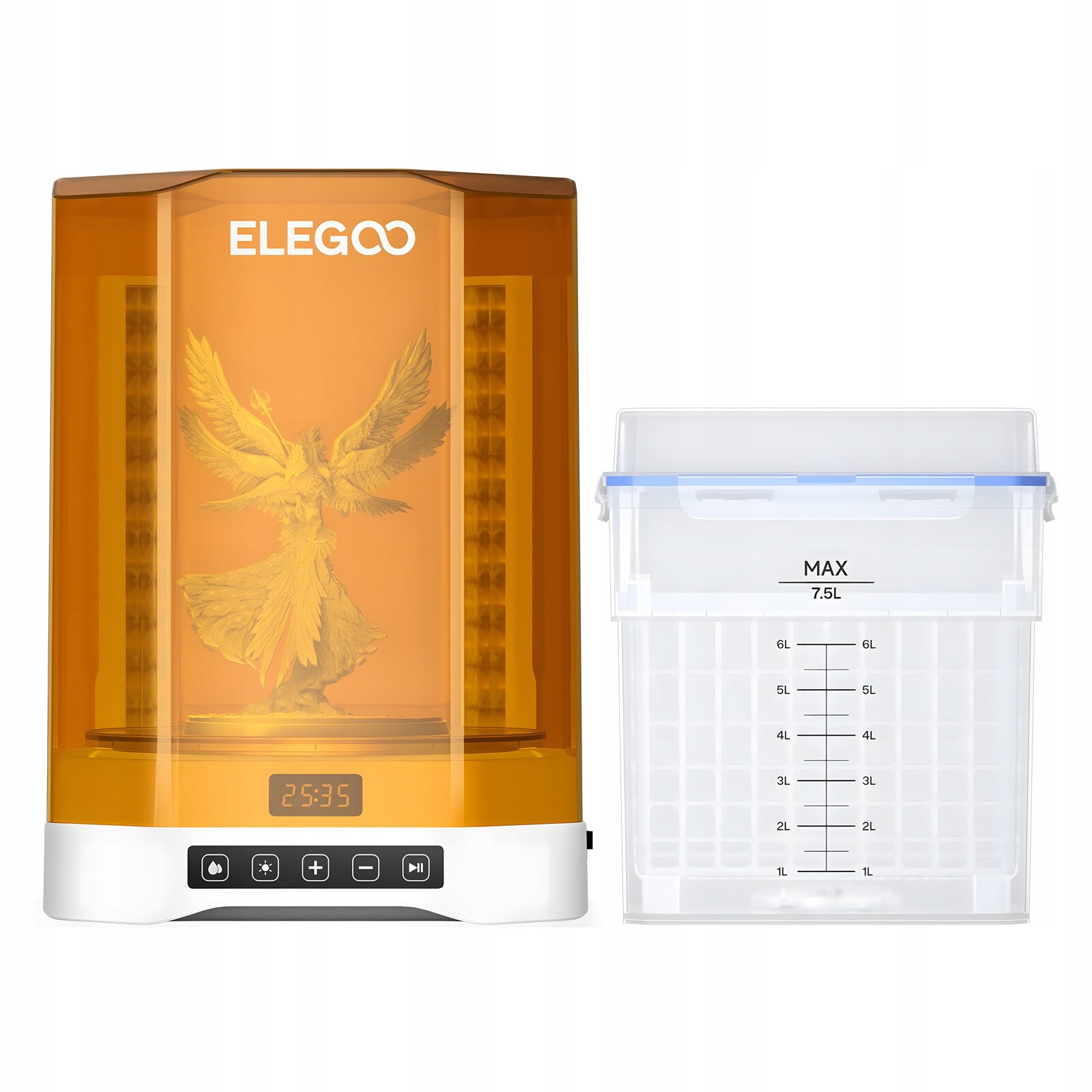 Elegoo Mercury Plus 3.0 Zařízení pro mytí a sušení výtisků, vytvrzování